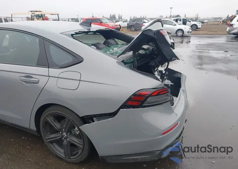 2025 Honda Accord Hybrid Sport-L z USA, uszkodzony, nr VIN 1HGCY2F73SA043672